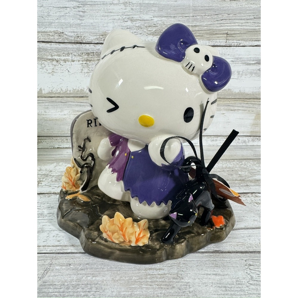 Hello Kitty Halloween Blue Sky Clayworks Graveyard Zombie Ceramic‎ 2024